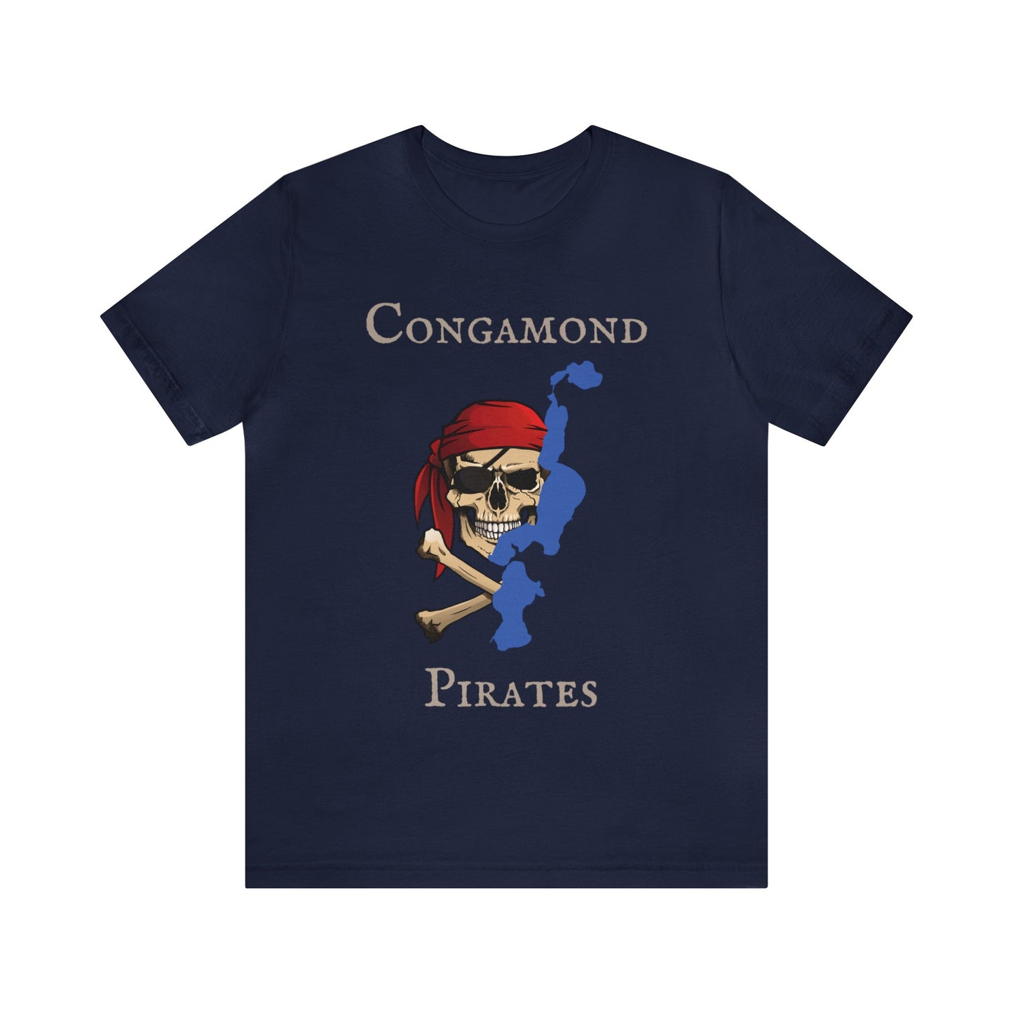 T-Shirt - Congamond Pirates - Skull