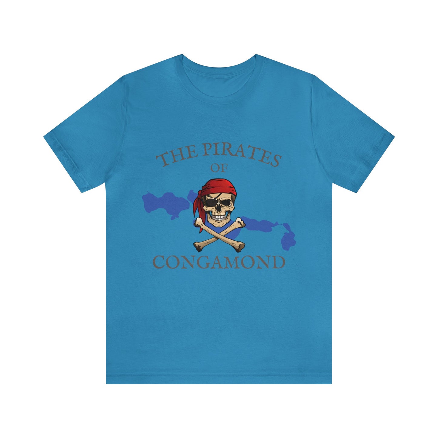 T-shirt - Pirates of Congamond - Skull and Lake