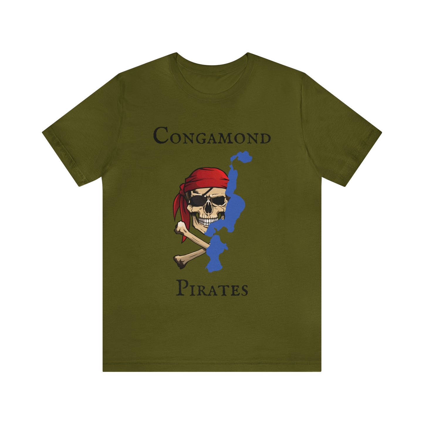 T-Shirt - Congamond Pirates - Skull