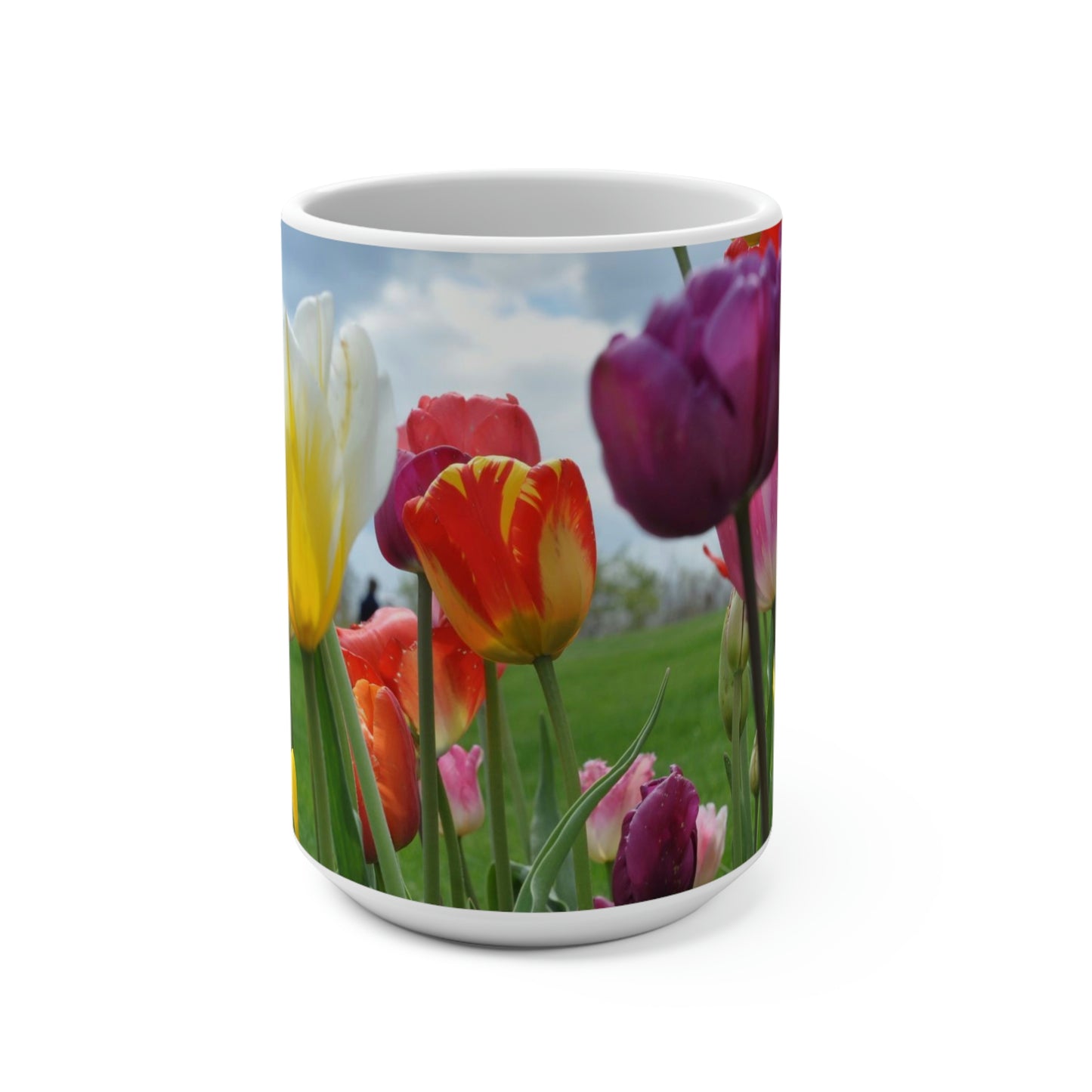 Tulip Coffee Mug | Mother's Day Gift | Gift for Her | Tulip Teacup | Flower Coffee Mug | Tulip Gift