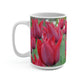 Red Tulip Coffee Mug | Mother's Day Gift | Gift for Her | Tulip Teacup | Flower Coffee Mug | Tulip Gift