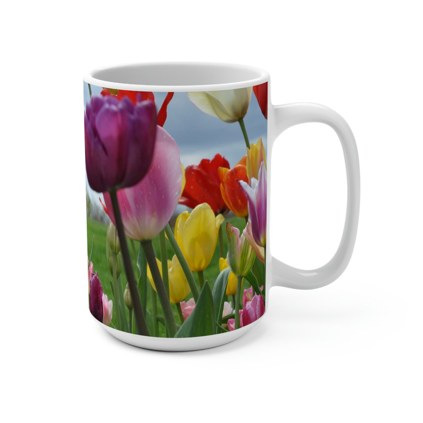 Tulip Coffee Mug | Mother's Day Gift | Gift for Her | Tulip Teacup | Flower Coffee Mug | Tulip Gift