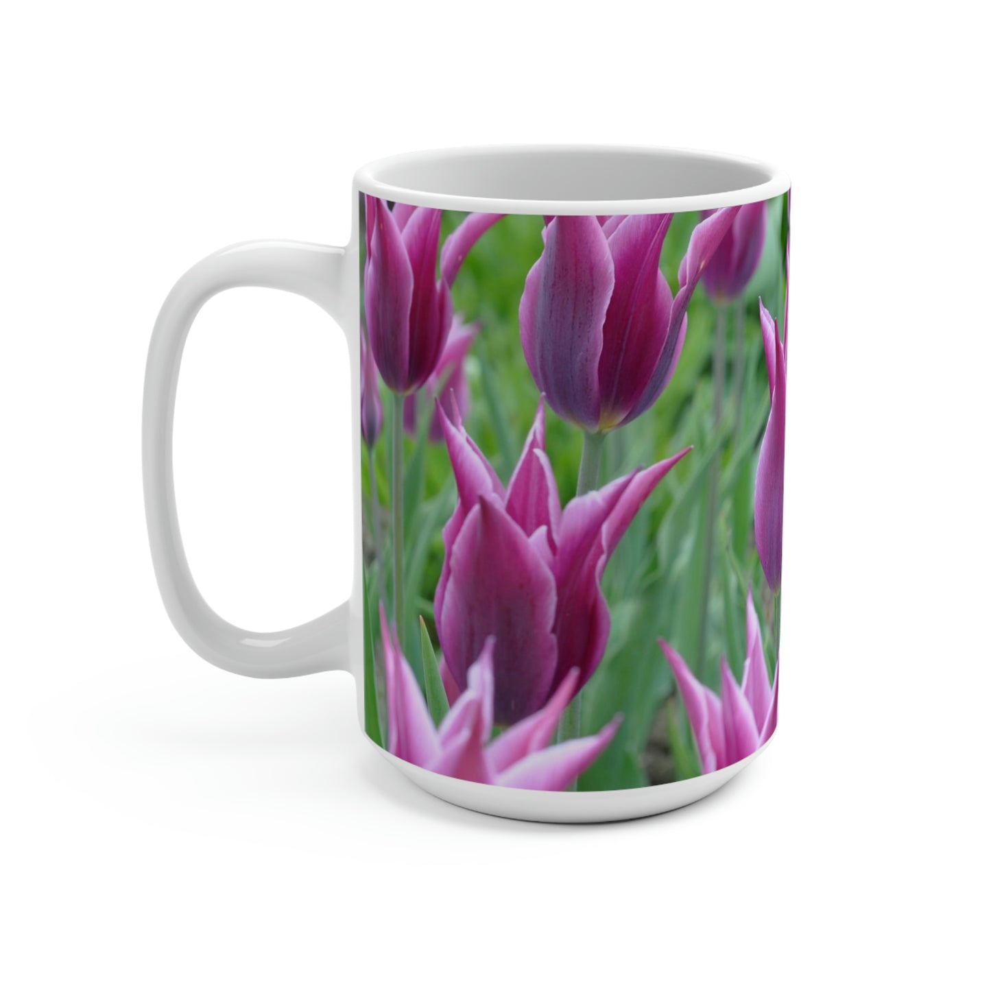 Purple Tulip Coffee Mug | Mother's Day Gift | Gift for Her | Tulip Teacup | Flower Coffee Mug | Tulip Gift