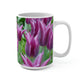 Purple Tulip Coffee Mug | Mother's Day Gift | Gift for Her | Tulip Teacup | Flower Coffee Mug | Tulip Gift