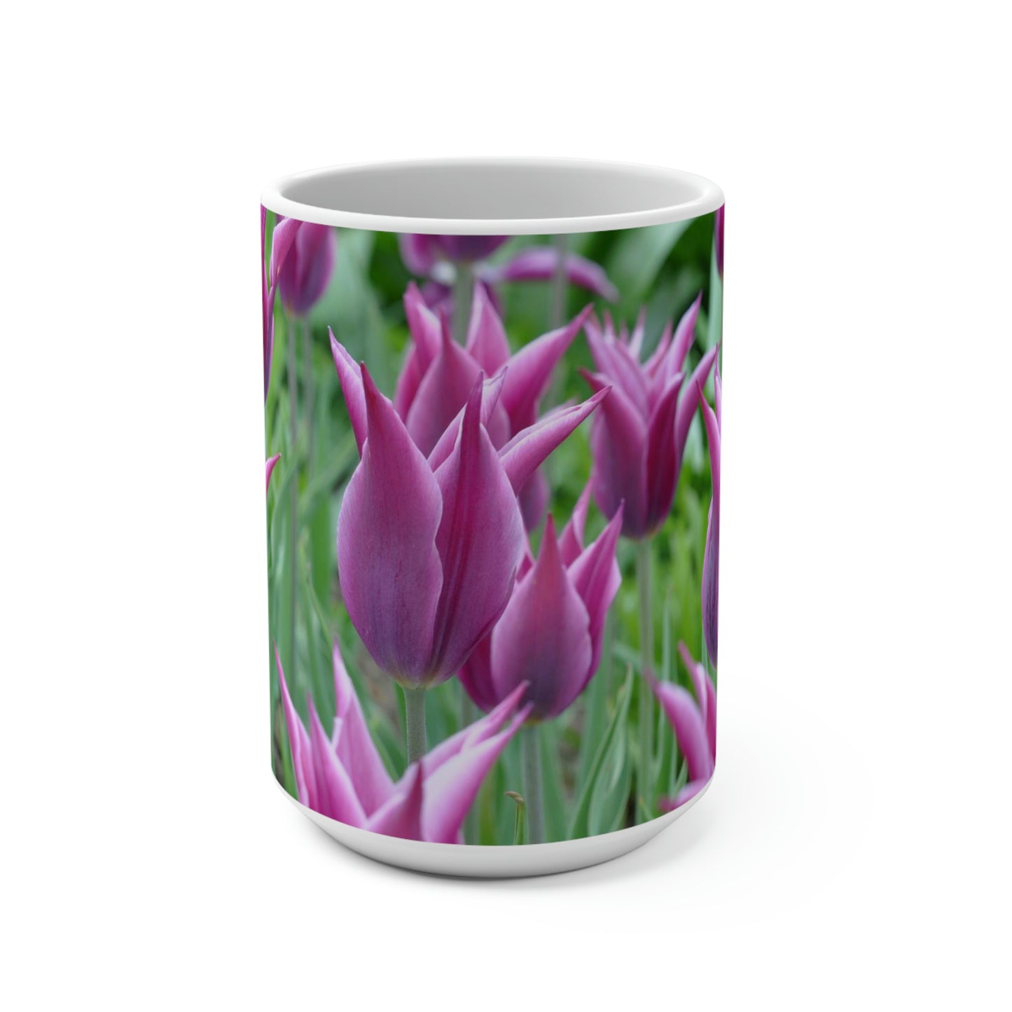 Purple Tulip Coffee Mug | Mother's Day Gift | Gift for Her | Tulip Teacup | Flower Coffee Mug | Tulip Gift