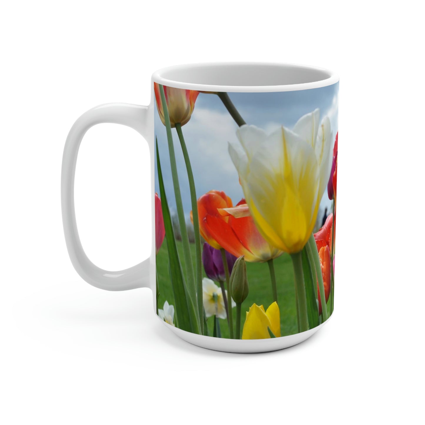Tulip Coffee Mug | Mother's Day Gift | Gift for Her | Tulip Teacup | Flower Coffee Mug | Tulip Gift